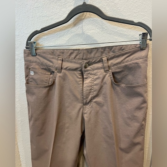 Peter Millar EB66 Performance Five Pocket Pants Mens 33x28- Dune Sand - Picture 5 of 9